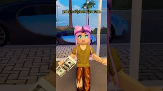 KÖTÜ ÇALIŞAN FAKİR KIZI KOVDU P1 roblox brookhavenrp viral trend shorts viralvideos [upl. by Hseyaj466]