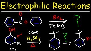 Electrophilic Aromatic Substitution Reactions Made Easy [upl. by Sug696]