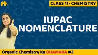 IUPAC nomenclature of organic chemistry class 11  JEE NEET CBSE Hindi [upl. by Carlock]