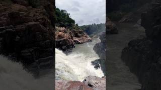 📍DEVDHARA WATERFALL NEAR PADAMPUR BARGARH peace nature travel waterfall naturelovers [upl. by Nevla703]