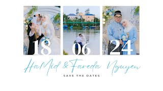 Wedding moments Hamid amp Fareda Nguyễn 18062024 [upl. by Jessamyn]