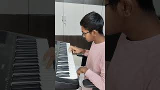 KGF Entry theme bgm keyboard 🎹 Covertrending kgf kgf bgm yash piano [upl. by Drofkcor554]