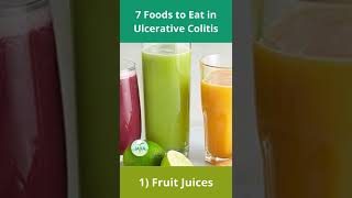 7 Foods to Eat in Ulcerative Colitis shorts [upl. by Annahsad]