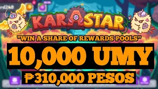 KARASTAR UPDATE  DECEMBER 9 2021 SECOND NFT AUCTION  JOIN NOW IN REWARDS POOLS WORTH 10000 UMY [upl. by Bagger]