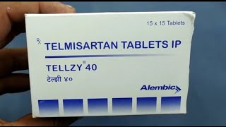 TELLZY 40 Tablet  TELMISARTAN TABLETS IP  TELLZY 40mg Tablet Uses Side effects Benefits Dosage [upl. by Stafani]