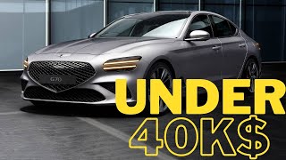 Top 5 Sporty Sedans Under 40K for 2024 [upl. by Mandeville]