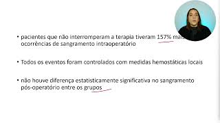 Anticoagulantes podem interferir em procedimentos odontológicos [upl. by Kcirded]