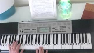 How to Play  Ob La Di  Ob La Da  The Beatles  LetterNotePlayer © [upl. by Kcirdec882]