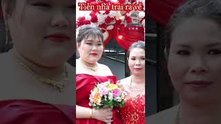 Cô dâu tiễn cha mẹ ra về wedding short [upl. by Niro299]