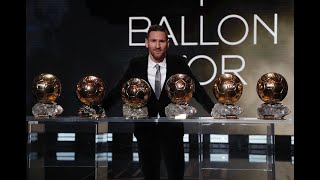 Leo Messi sixtime Ballon dOr winner [upl. by Lovash]