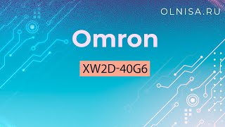 XW2D40G6 Блок терминальный Omron  Олниса [upl. by Flossy]