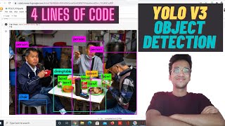 Object Detection With YOLO V3 Python Tutorial [upl. by Mandal]