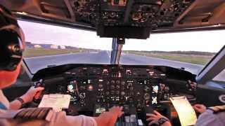 Dash 8300 Takeoff amp Landing [upl. by Niple]