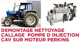 🔴POMPE DIESEL CAV Comment Démonter et Réparer une Pompe CAV fordtractor [upl. by Domeniga333]