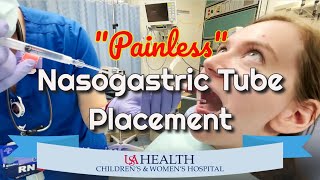 quotPainlessquot Nasogastric Tube Placement [upl. by Halley]