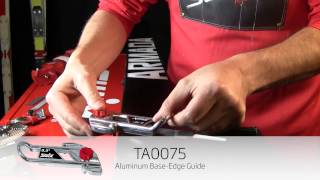 Swix How to Use The TA0075 Aluminum BaseEdge Guide [upl. by Landsman]