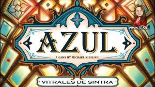 Azul Vitrales de Sintra JcK  Juego de Mesa  Como se Juega  Tutorial  Asmodee  Next Move [upl. by Atnohsal]