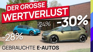 Gebrauchte Elektroautos  Der große Wertverlust [upl. by Barolet793]