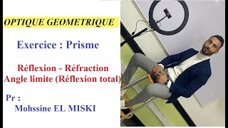 Optique géométrique  Exercice  Prisme [upl. by Rem882]