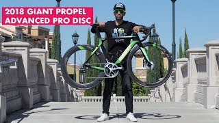 GIANT Propel Advanced Pro 1 2018に乗ってみた [upl. by Brant]