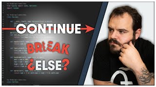 ¿Cómo IGNORAR iteraciones en PYTHON  CONTINUE BREAK Y ELSE [upl. by Romano876]