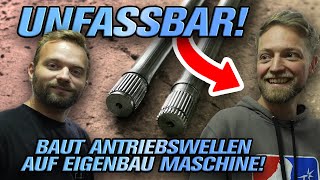 Einfach eine Maschine selbstgebaut 😳  Die neuen Antriebswellen für Marius Golf [upl. by Aleacem]