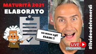 ELABORATO MATURITÀ 2021  parliamone LIVE con INFNLNF [upl. by Elayor]