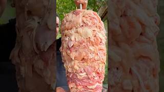 Chicken shish kebab food doner cooking donnerkebab chicken [upl. by Oirottiv59]