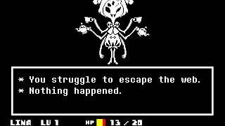 UNDERTALE Pacifist VS Muffet Spider Boss [upl. by Eenrahc171]