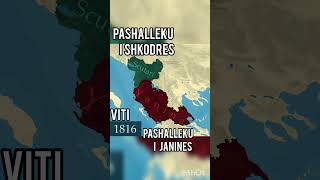 Janina e Shkodra hata 1816 Janina and shkodra map 1816 Nga kanali POGKPP [upl. by Parrnell]