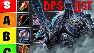 WOTLK Classic DPS Rankings by Tier  Classic WoW Tier List [upl. by Mason]