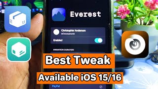 Top Best Tweak available iOS 1516 Jailbroken  Sileo amp Zebra Tweaks [upl. by Jarl229]