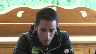 Alberto Contador  quotno va a ser mi último añoquot  Critérium du Dauphiné 2016 [upl. by Cardie104]