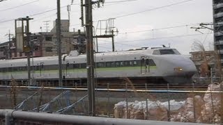 【ＪＲ西日本】 新幹線 １００系 訓練車 [upl. by Kevina260]