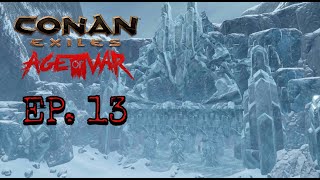 Conan Exiles Lets Play Ep13 The Temple Of Frost Xbox [upl. by Enelra]