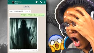 SCARIEST WHATSAPP CHATS😨 PART 7 [upl. by Weisler]