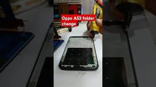 Oppo A53 5G folder changeviralshorts shorts [upl. by Odlopoel]