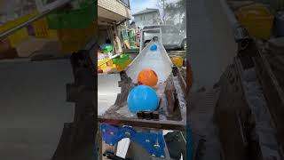 Water Marble Run ☆ Water Slide  Colorful Wooden Balls  Rain Gutters  Handmade Course 5 [upl. by Nahtnahoj580]