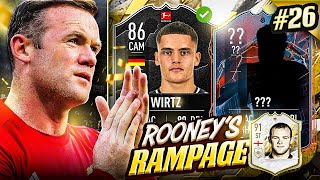 POTM WIRTZ amp UNREAL HERO LOAN ROONEYS RAMPAGE 26 FIFA 22 [upl. by Audri]