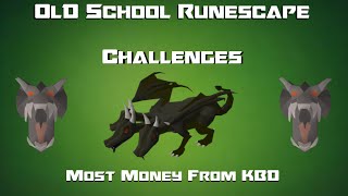 OSRS Challenges Most Money From KBD  Runescape 2007 [upl. by Cindi]