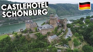 We Stayed in This Castle on the Rhine River  Castlehotel Schönburg [upl. by Sharman]