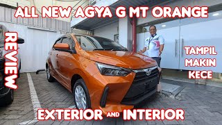 Tampil Semakin Kece All New Agya G MT Orange 2023 Review New Agya 2023 Toyota Medan 085362072000 [upl. by Atinnod832]