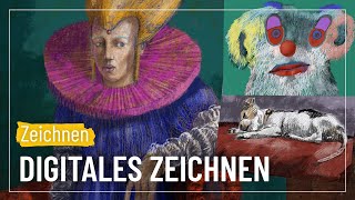 Digitales Zeichnen mit Procreate – sehenampgestalten 180 [upl. by Isleen]