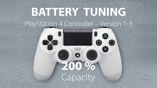 PS4 V1 V2 V3 Controller Battery Replacement  200 Power with the PAXO Battery [upl. by Aerdma]