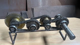 Chain sprocket gear box part  1 [upl. by Hsirt]