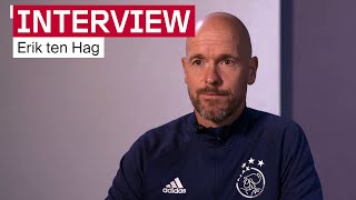 Ten Hag Het gaat erom dat we samen prijzen winnen  INTERVIEW [upl. by Lupien]