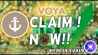 VOYA AIRDROP MERLIN CHAIN CLAIM CLAIM NOW [upl. by Bernstein271]