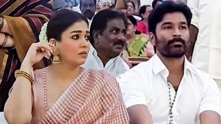 Dhanush amp Nayanthara Attend Wedding Together 😱 Producer Aakash  Vignesh Shivan  Sivakarthikeyan [upl. by Inol]