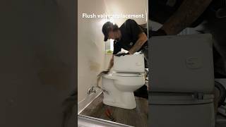 Toilet repair apartment maintenance technician plumbing repair fypシ゚viral homeimprovement [upl. by Iderf]