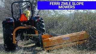 Ferri ZMLEOffset inline Slope Mowers  Ford Distributing [upl. by Naras69]